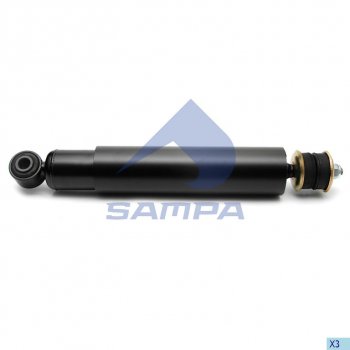 3 399 р. Амортизатор DAF 75-95 передний (380621 IО) SAMPA SAMPA 050.212-01  с доставкой в г. Кемерово. Увеличить фотографию 1