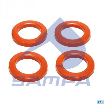 118 р. Ремкомплект DAF гидроцилиндра опрокидывания кабины (втулки 4шт.) SAMPA SAMPA 050.626  с доставкой в г. Кемерово. Увеличить фотографию 1