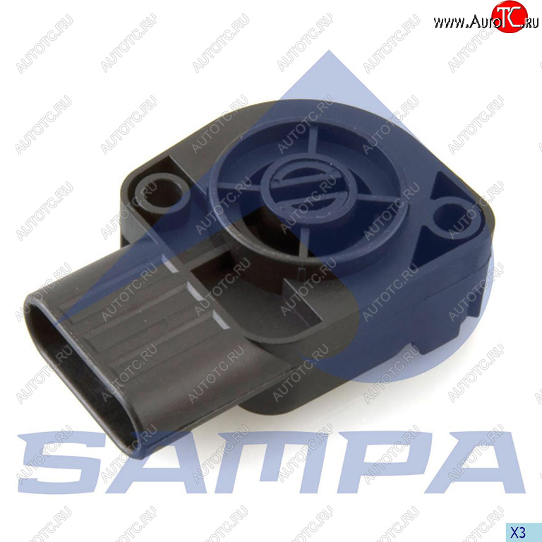 1 359 р. Датчик DAF CF85,75,XF105 положения педали газа SAMPA SAMPA 051.137  с доставкой в г. Кемерово