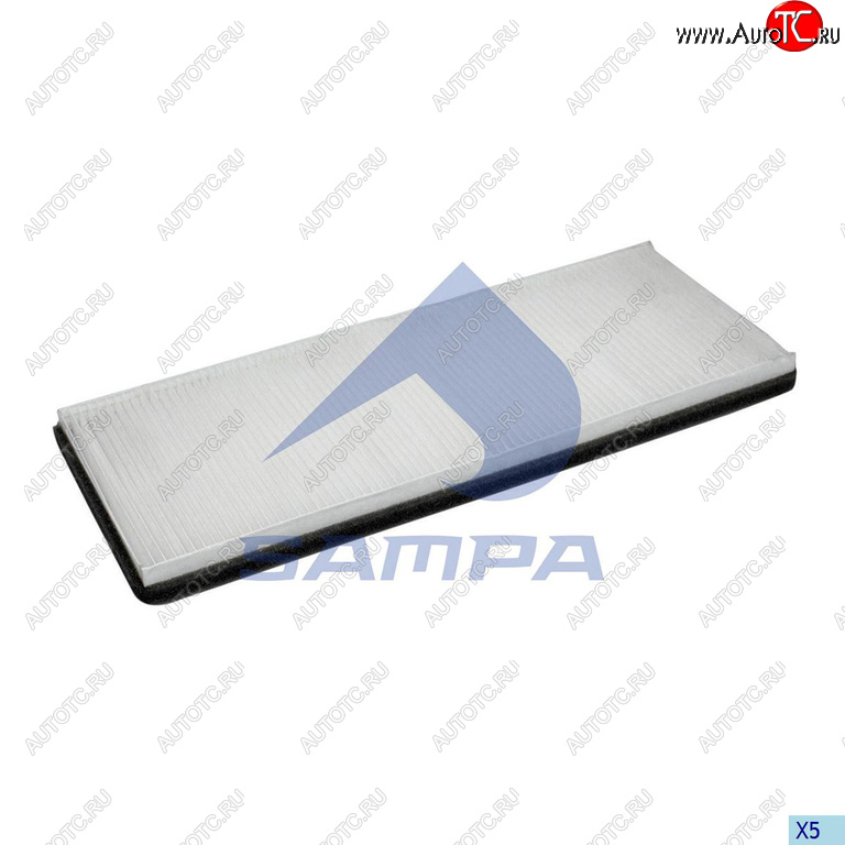 969 р. Фильтр воздушный салона DAF 75,85,65CF,75CF,85CF SAMPA SAMPA 051.177-01  с доставкой в г. Кемерово
