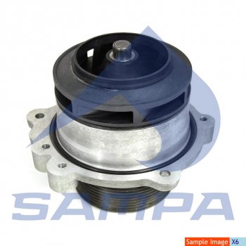 5 699 р. Насос водяной DAF CF85,XF95,XF105 SAMPA SAMPA 051.264-01 SAMPA 051.264-01  с доставкой в г. Кемерово. Увеличить фотографию 1