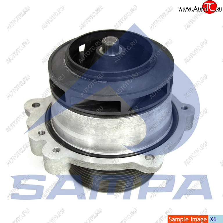 5 699 р. Насос водяной DAF CF85,XF95,XF105 SAMPA SAMPA 051.264-01 SAMPA 051.264-01  с доставкой в г. Кемерово