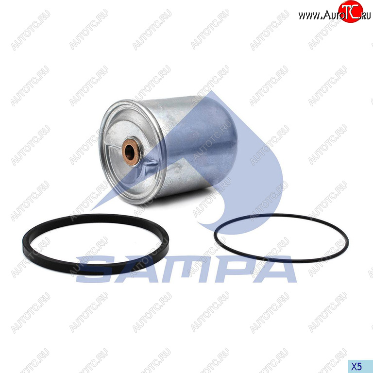 1 799 р. Фильтр масляный DAF 75CF,85CF,95XF центрифуга (втулки 14мм) SAMPA SAMPA 051.302-01  с доставкой в г. Кемерово