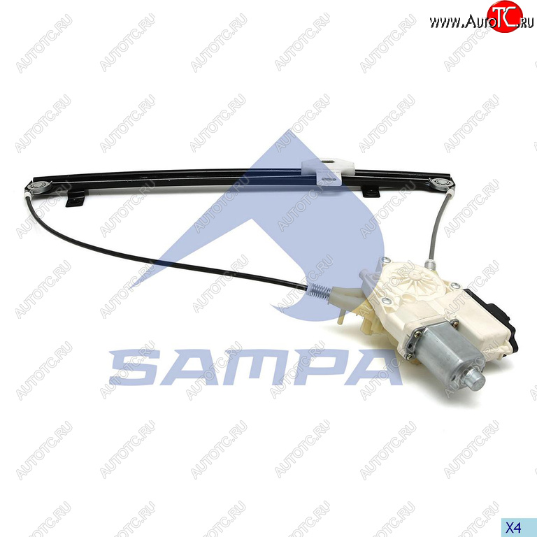 11 649 р. Стеклоподъемник DAF двери левый электрический SAMPA SAMPA 051.373  с доставкой в г. Кемерово