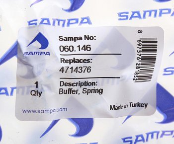 679 р. Отбойник IVECO Stralis рессоры задней SAMPA SAMPA 060.146  с доставкой в г. Кемерово. Увеличить фотографию 3