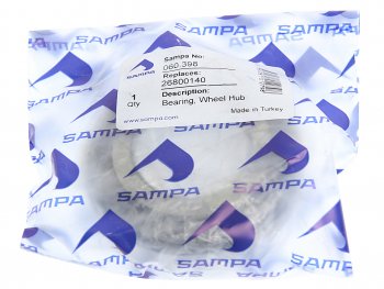 679 р. Подшипник ступицы MAN M200 передней (40x80x24.75мм) SAMPA SAMPA 060.398  с доставкой в г. Кемерово. Увеличить фотографию 3