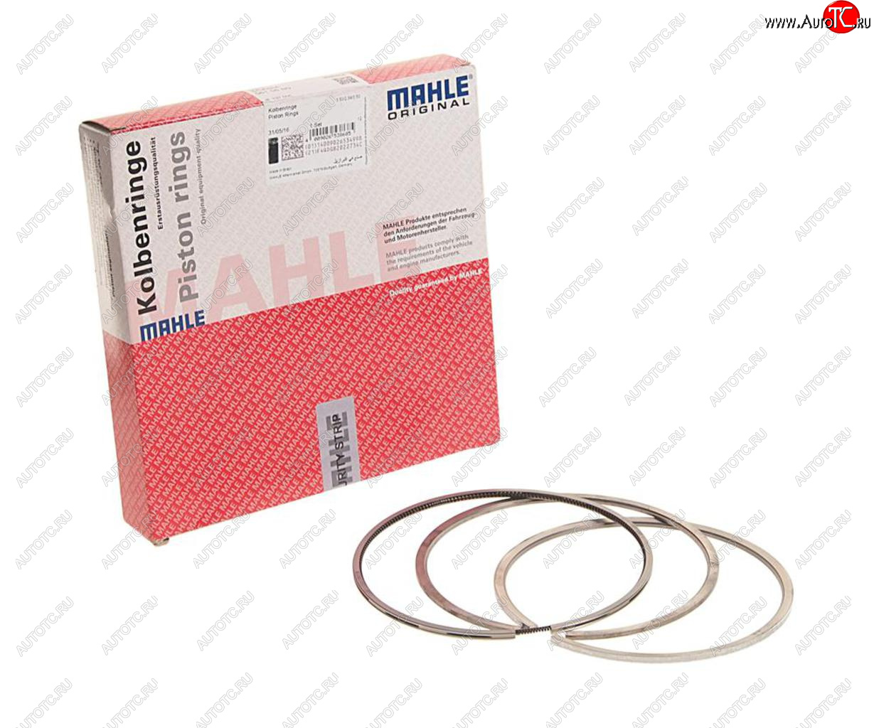 2 899 р. Кольца поршневые SCANIA (DC916DSC1214) d=127.00 (на 1 поршень) MAHLE MAHLE 06106n0  с доставкой в г. Кемерово