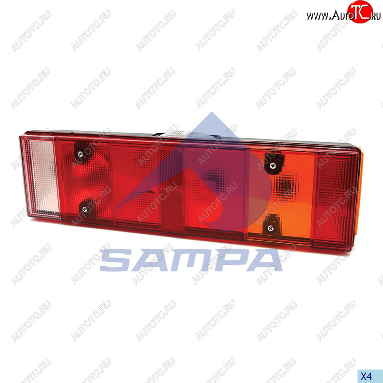 2 399 р. Фонарь задний IVECO левый (467х132мм) IVECO-разъем сзади SAMPA SAMPA 061.079  с доставкой в г. Кемерово