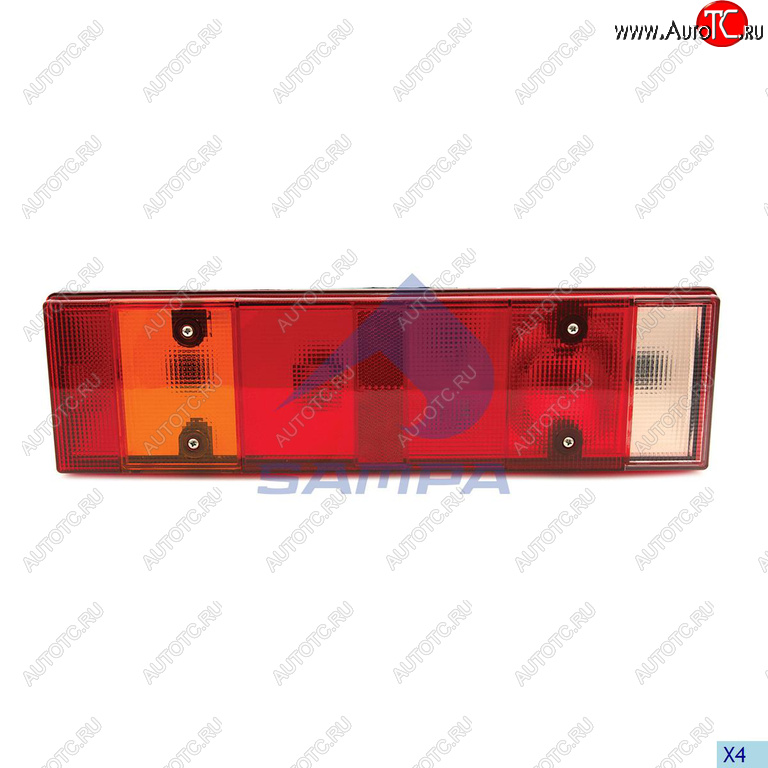 2 379 р. Фонарь задний IVECO правый (467х132мм) IVECO-разъем сзади SAMPA SAMPA 061.081  с доставкой в г. Кемерово