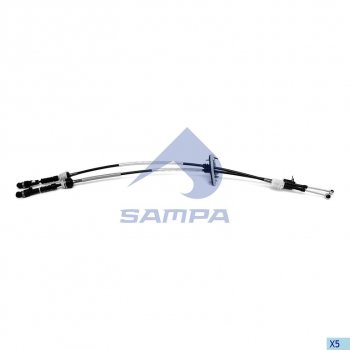 5 849 р. Трос КПП IVECO Daily переключения SAMPA SAMPA 062.141  с доставкой в г. Кемерово. Увеличить фотографию 1