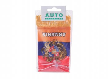 172 р. Вымпел ARMENIA с бахромой (8х12см) на присоске AUTOSTICKERS 06262  с доставкой в г. Кемерово. Увеличить фотографию 1