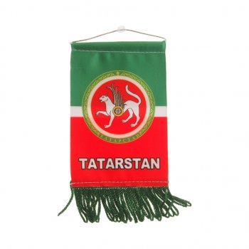 172 р. Вымпел TATARSTAN с бахромой (8х12см) на присоске AUTOSTICKERS 06271057538  с доставкой в г. Кемерово. Увеличить фотографию 1