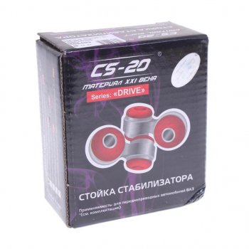 1 099 р. Стойка стабилизатора ВАЗ-2108 комплект 2шт. полиуретан Drive CS-20 CS-20 06834  с доставкой в г. Кемерово. Увеличить фотографию 2