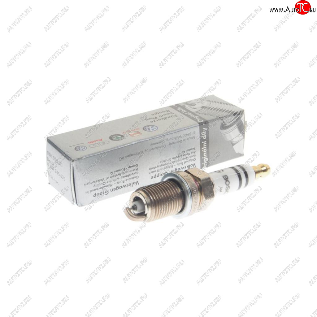 2 099 р. Свеча зажигания VW AUDI SEAT SKODA (04-) (1.82.0 TSITFSI) (BOSCH) OE VAG 06h905611  с доставкой в г. Кемерово