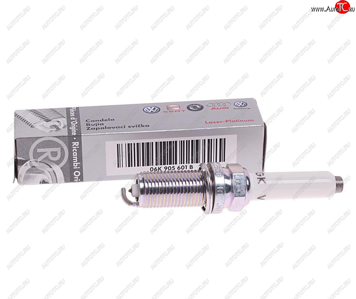 2 149 р. Свеча зажигания VW AUDI SEAT SKODA (13-) (1.82.0 TSITFSI) (NGK) OE VAG 06k905601b  с доставкой в г. Кемерово