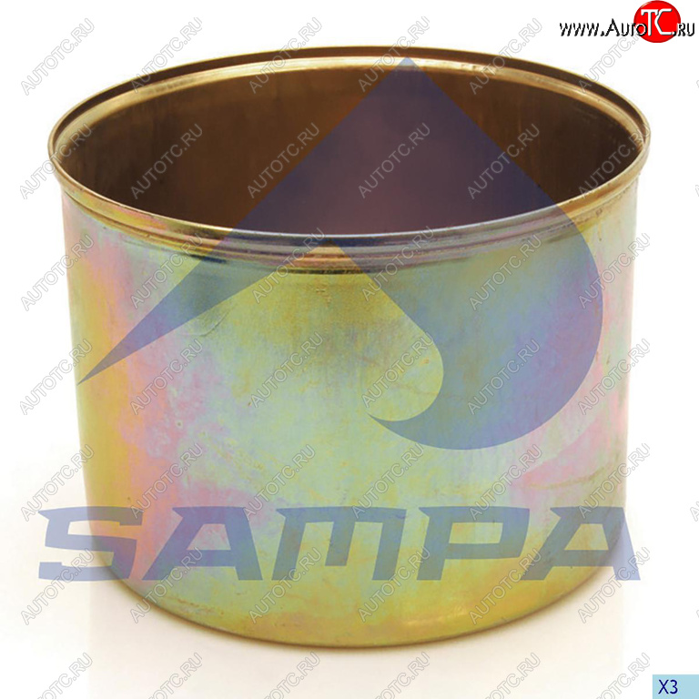 1 999 р. Стакан BPW пневморессоры стальной (251х188) SAMPA SAMPA 070.214  с доставкой в г. Кемерово