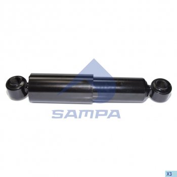 3 699 р. Амортизатор BPW FRUEHAUF SAF SCHMITZ полуприцепа, прицепа (294429 24х55 24х55 ОО) SAMPA SAMPA 070.227-01  с доставкой в г. Кемерово. Увеличить фотографию 1