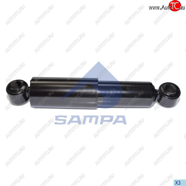 3 699 р. Амортизатор BPW FRUEHAUF SAF SCHMITZ полуприцепа, прицепа (294429 24х55 24х55 ОО) SAMPA SAMPA 070.227-01  с доставкой в г. Кемерово