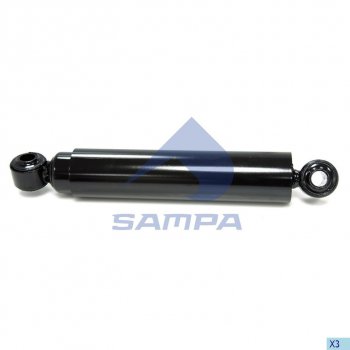 4 399 р. Амортизатор BPW SAF полуприцепа, прицепа (464800 24х55 24х55 OO) SAMPA SAMPA 070.228-01  с доставкой в г. Кемерово. Увеличить фотографию 1