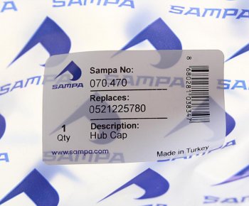 499 р. Крышка BPW ступицы SAMPA SAMPA 070.470  с доставкой в г. Кемерово. Увеличить фотографию 3