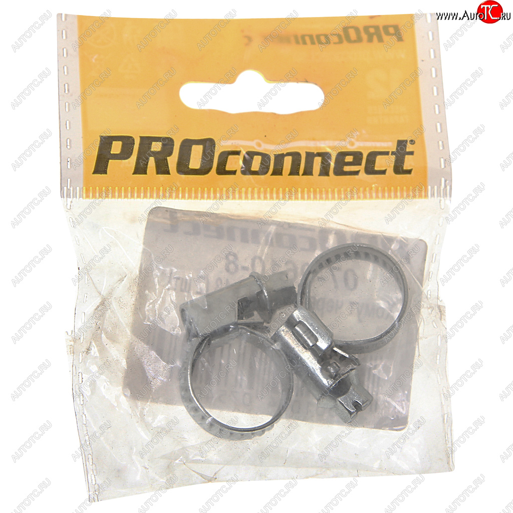 62 р. Хомут ленточный 010-016мм 2шт. (цена за упаковку) PROCONNECT PROCONNECT 07-0610-8  с доставкой в г. Кемерово