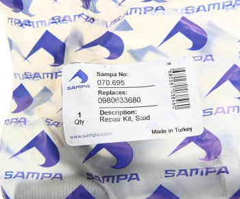 479 р. Шпилька колеса BPW в сборе (M22x1.5x9762) (гайка) SAMPA SAMPA 070.695  с доставкой в г. Кемерово. Увеличить фотографию 3