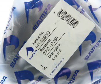 3 199 р. Болт ступицы BPW (ECO Plus 2,8-9т) М32х2 с зубчатой шайбой SAMPA SAMPA 071.028sd  с доставкой в г. Кемерово. Увеличить фотографию 4