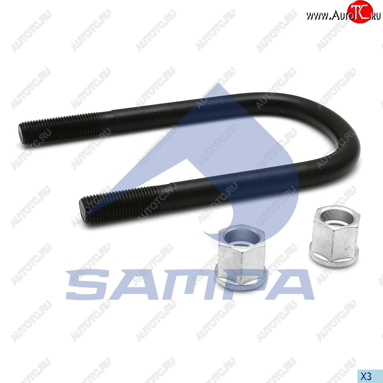 1 679 р. Стремянка BPW рессоры (M22150х265) SAMPA SAMPA 071.0391  с доставкой в г. Кемерово