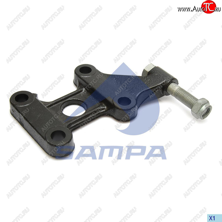 4 999 р. Подкладка BPW рессоры с креплением под амортизатор правая SAMPA SAMPA 071.052  с доставкой в г. Кемерово