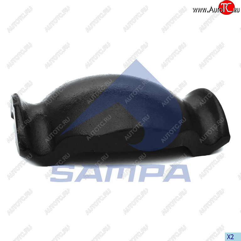 1 399 р. Сегмент BPW стремянки двойной (балка d=120мм) SAMPA SAMPA 071.082 SAMPA 071.082  с доставкой в г. Кемерово