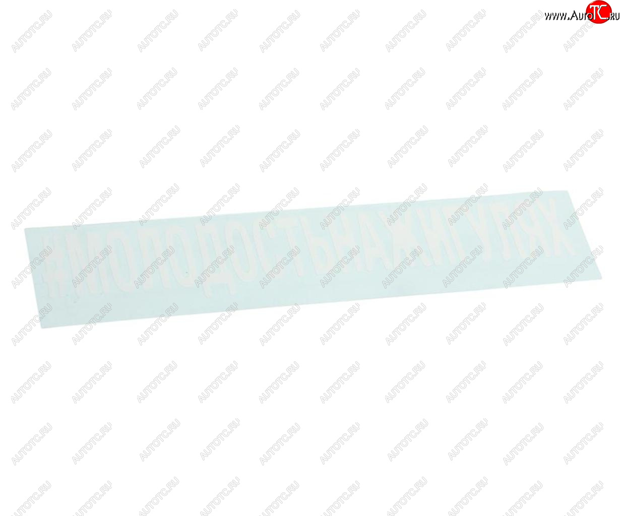 87 р. Наклейка виниловая вырезанная #МОЛОДОСТЬНАЖИГУЛЯХ 5х20см белая AUTOSTICKERS AUTOSTICKERS 072944  с доставкой в г. Кемерово
