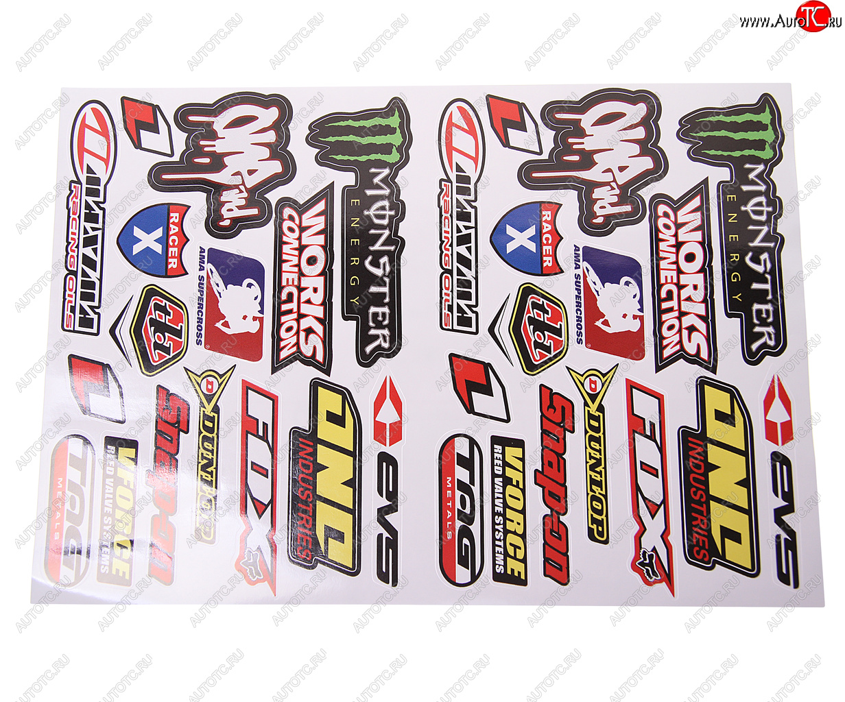 188 р. Наклейка виниловая вырезанная MAXIMA racing 25х35см в наборе полноцветная AUTOSTICKERS AUTOSTICKERS 073262  с доставкой в г. Кемерово