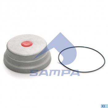 929 р. Крышка SAF ступицы с АБС SAMPA SAMPA 075.054  с доставкой в г. Кемерово. Увеличить фотографию 1