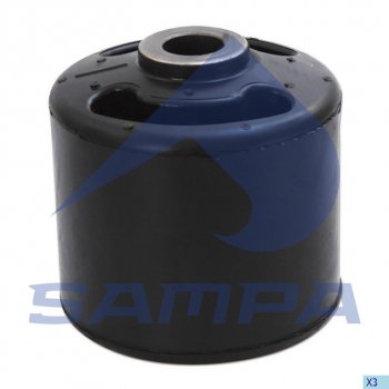 3 379 р. Сайлентблок INTRAX SAF полурессоры (подвески прицепа) (30х155х170) SAMPA SAMPA 075.075  с доставкой в г. Кемерово. Увеличить фотографию 1
