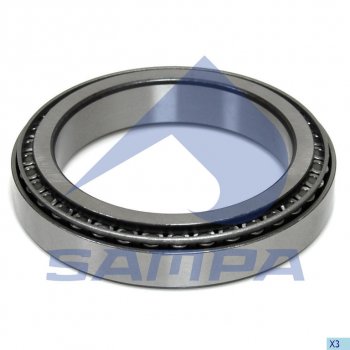 2 499 р. Подшипник ступицы SAF (120x165x29) SAMPA SAMPA 075.087  с доставкой в г. Кемерово. Увеличить фотографию 1