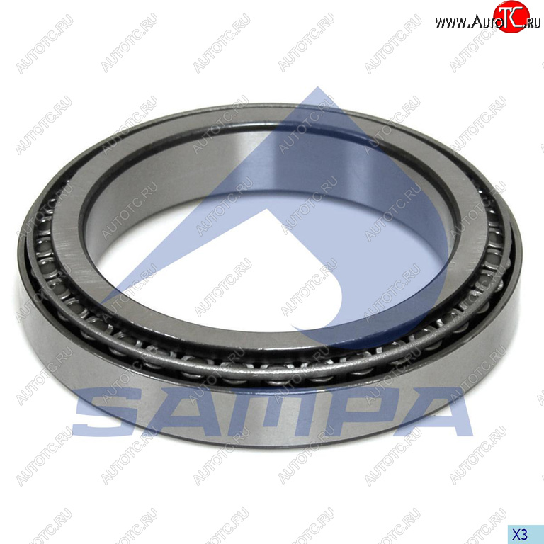 2 499 р. Подшипник ступицы SAF (120x165x29) SAMPA SAMPA 075.087  с доставкой в г. Кемерово