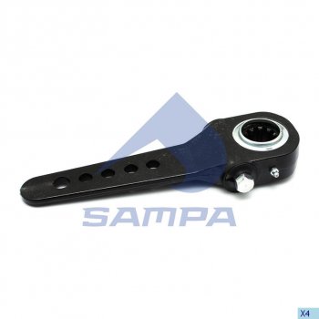1 689 р. Рычаг тормоза регулировочный SAF (5 отверстий в ряд) SAMPA SAMPA 075.178-01  с доставкой в г. Кемерово. Увеличить фотографию 1