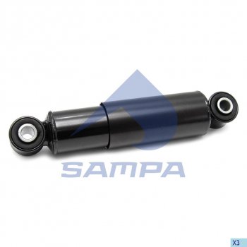4 299 р. Амортизатор FRUEHAUF SAF SCHMITZ полуприцепа,прицепа (317475 70х80 20x62 20x62 ОО) SAMPA SAMPA 075.180-01  с доставкой в г. Кемерово. Увеличить фотографию 1