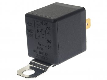 213 р. Реле электромагнитное 12V 5-ти контактное с кронштейном СОАТЭ СОАТЭ 075.3777  с доставкой в г. Кемерово. Увеличить фотографию 1
