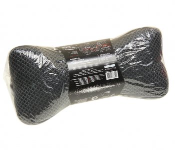 779 р. Подушка на подголовник кость жаккард (innoflex) 32х16см черно-серая STP STP 07595-00-00  с доставкой в г. Кемерово. Увеличить фотографию 1