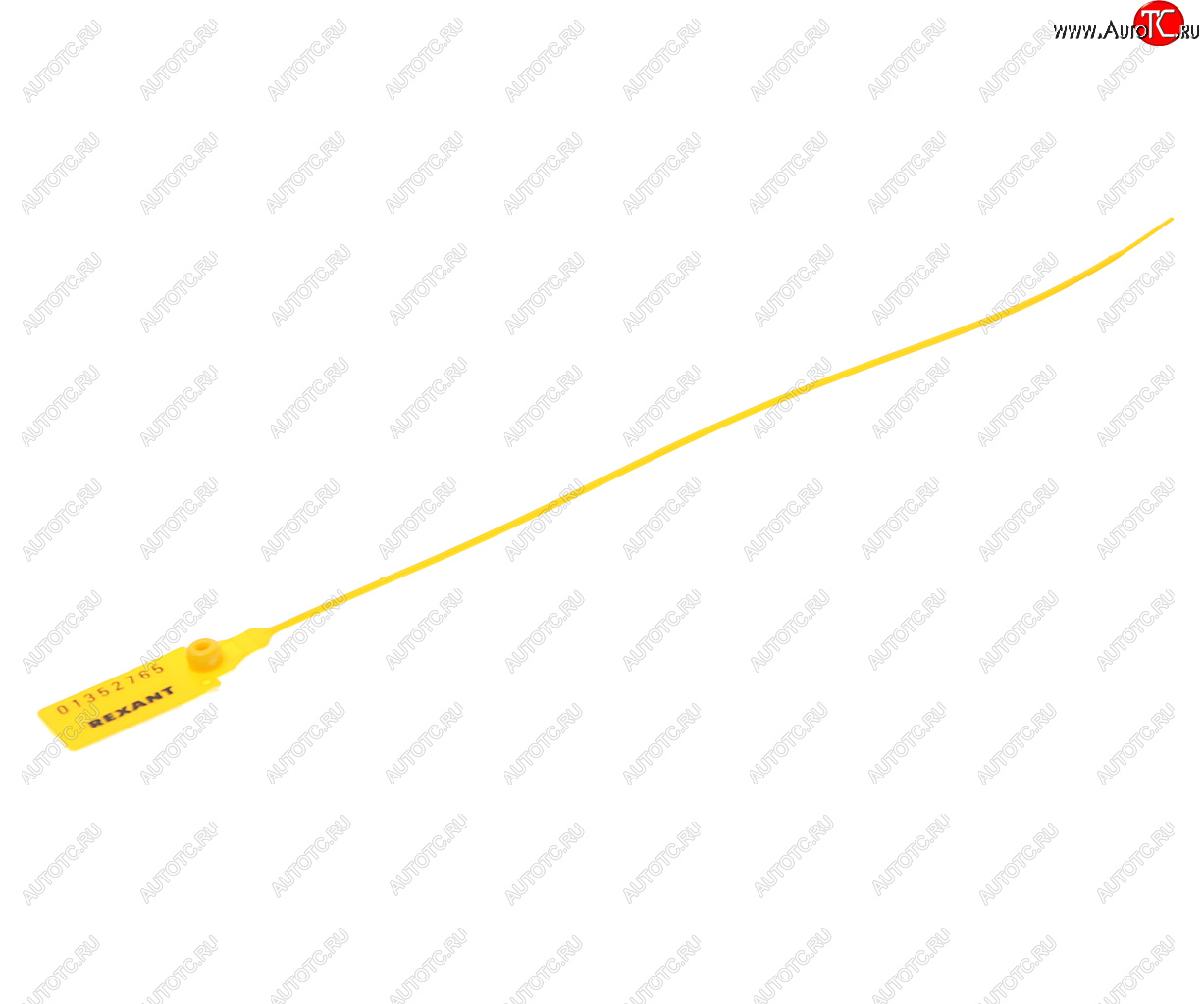 11 р. Пломба пластиковая L=320мм номерная (желтая) REXANT REXANT 07-6132  с доставкой в г. Кемерово