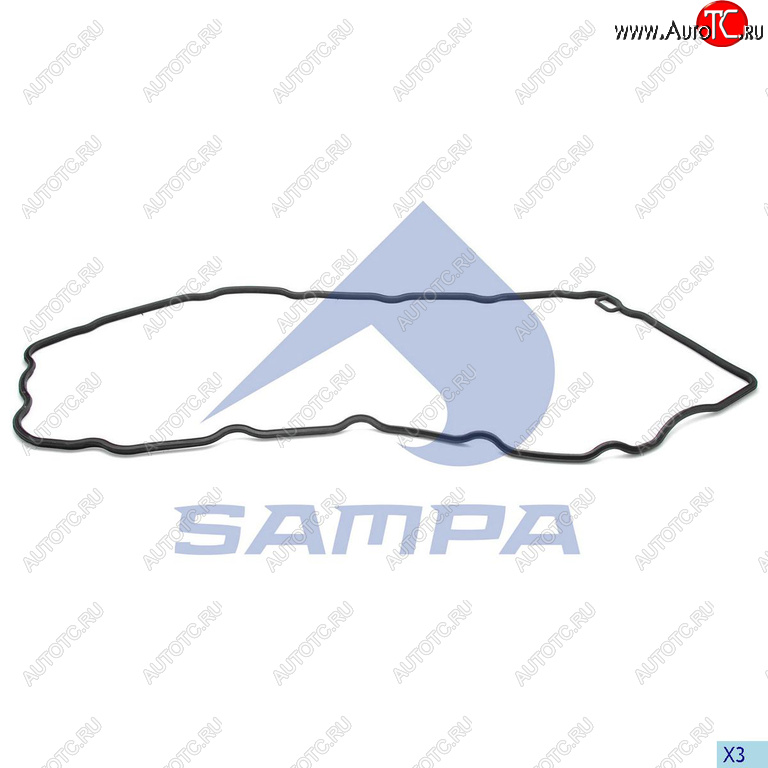 2 699 р. Прокладка крышки клапанной VOLVO FM9 дв.D9A SAMPA SAMPA 078.022  с доставкой в г. Кемерово