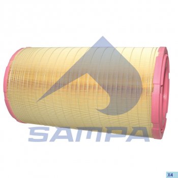 3 899 р. Фильтр воздушный RENAULT Magnum,Premium,Kerax (10.96-) SAMPA SAMPA 078.086-01  с доставкой в г. Кемерово. Увеличить фотографию 1