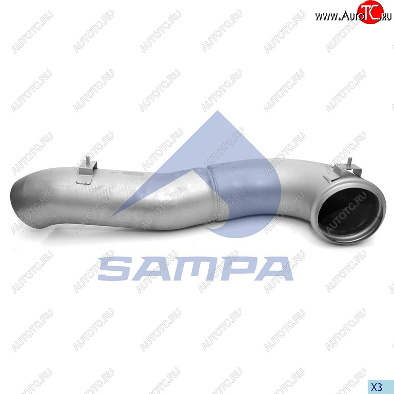 9 549 р. Глушитель VOLVO (ЕВРО-5) SAMPA SAMPA 079.193  с доставкой в г. Кемерово