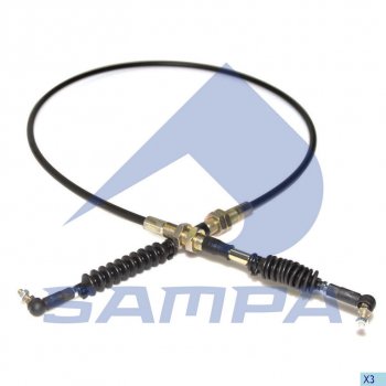 2 349 р. Трос акселератора L=1700мм RENAULT Magnum SAMPA SAMPA 079.326  с доставкой в г. Кемерово. Увеличить фотографию 1
