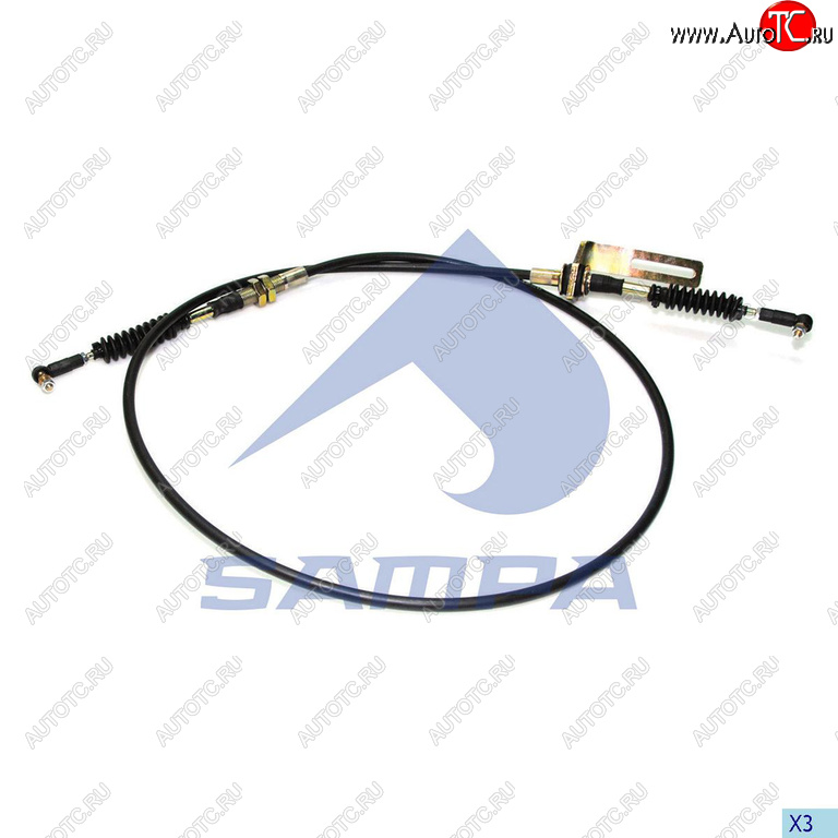 3 499 р. Трос акселератора RENAULT Premium SAMPA SAMPA 079.327 SAMPA 079.327  с доставкой в г. Кемерово