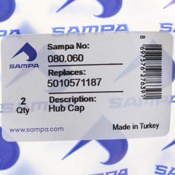 194 р. Крышка RENAULT Premium ступицы SAMPA SAMPA 080.060  с доставкой в г. Кемерово. Увеличить фотографию 2