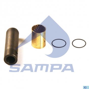 579 р. Ремкомплект RENAULT колодок тормозных (палец,втулки,упл.кольца) SAMPA SAMPA 080.545  с доставкой в г. Кемерово. Увеличить фотографию 1