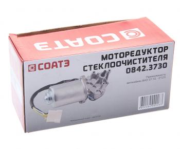 3 199 р. Мотор-редуктор стеклоочистителя ВАЗ-2110-2112,2123 СОАТЭ СОАТЭ 0842.3730  с доставкой в г. Кемерово. Увеличить фотографию 3