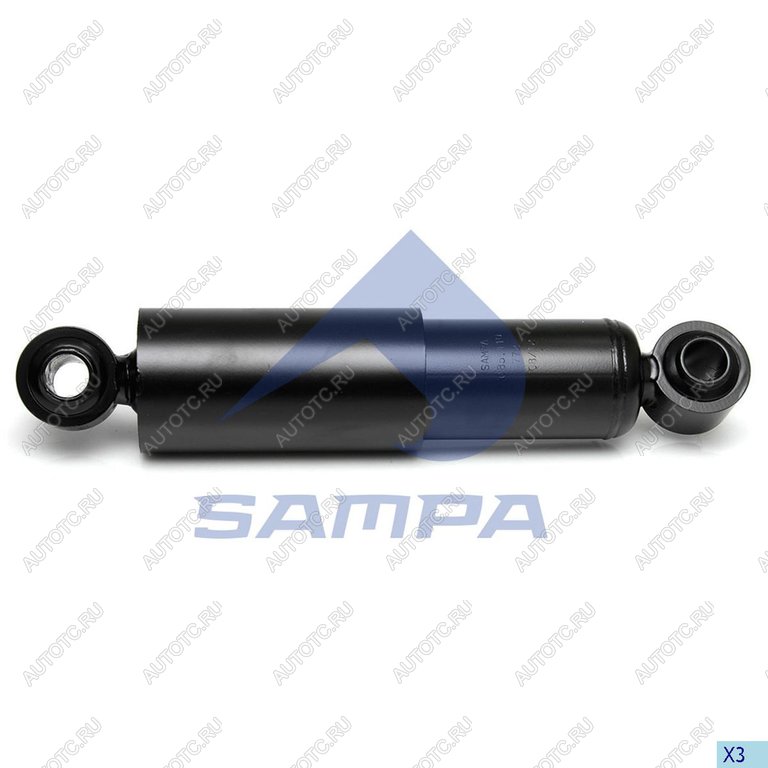 3 499 р. Амортизатор MERITOR полуприцепа (300432, 24x55, 24x55 OO) SAMPA SAMPA 085.110-01  с доставкой в г. Кемерово